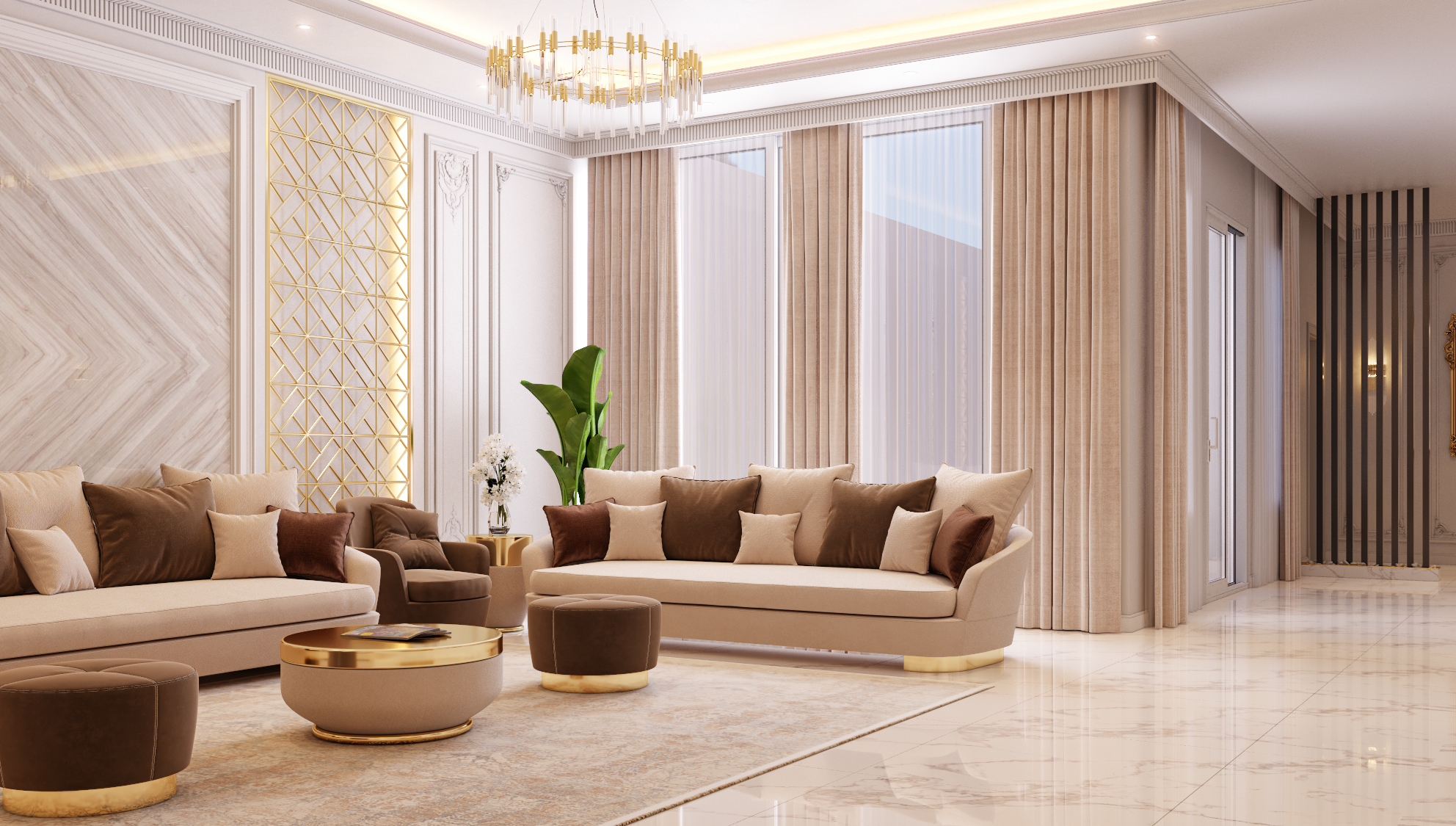 FAMILY HALL IN PRIVATE VILLA...-2