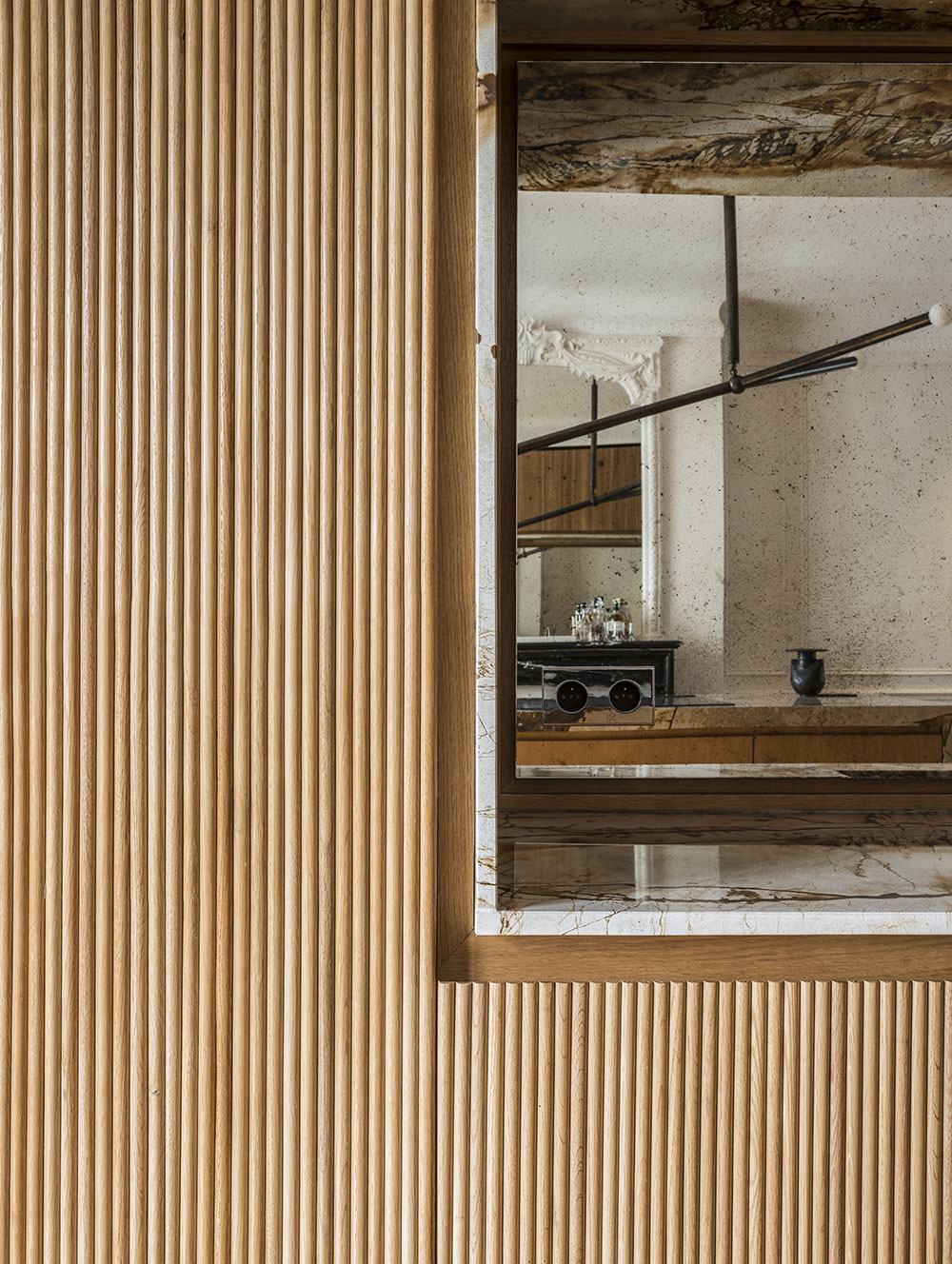 精致巴黎公寓中天然石材之美-13