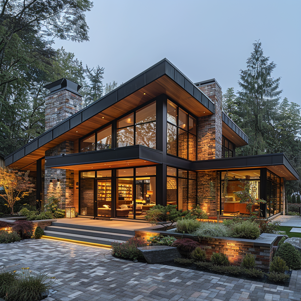 Vancouver Single Family House Concepts (Sloped Roofs)-2