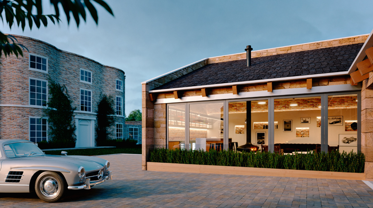 豪宅车库设计丨英国丨Jonathan Clark Architects-56