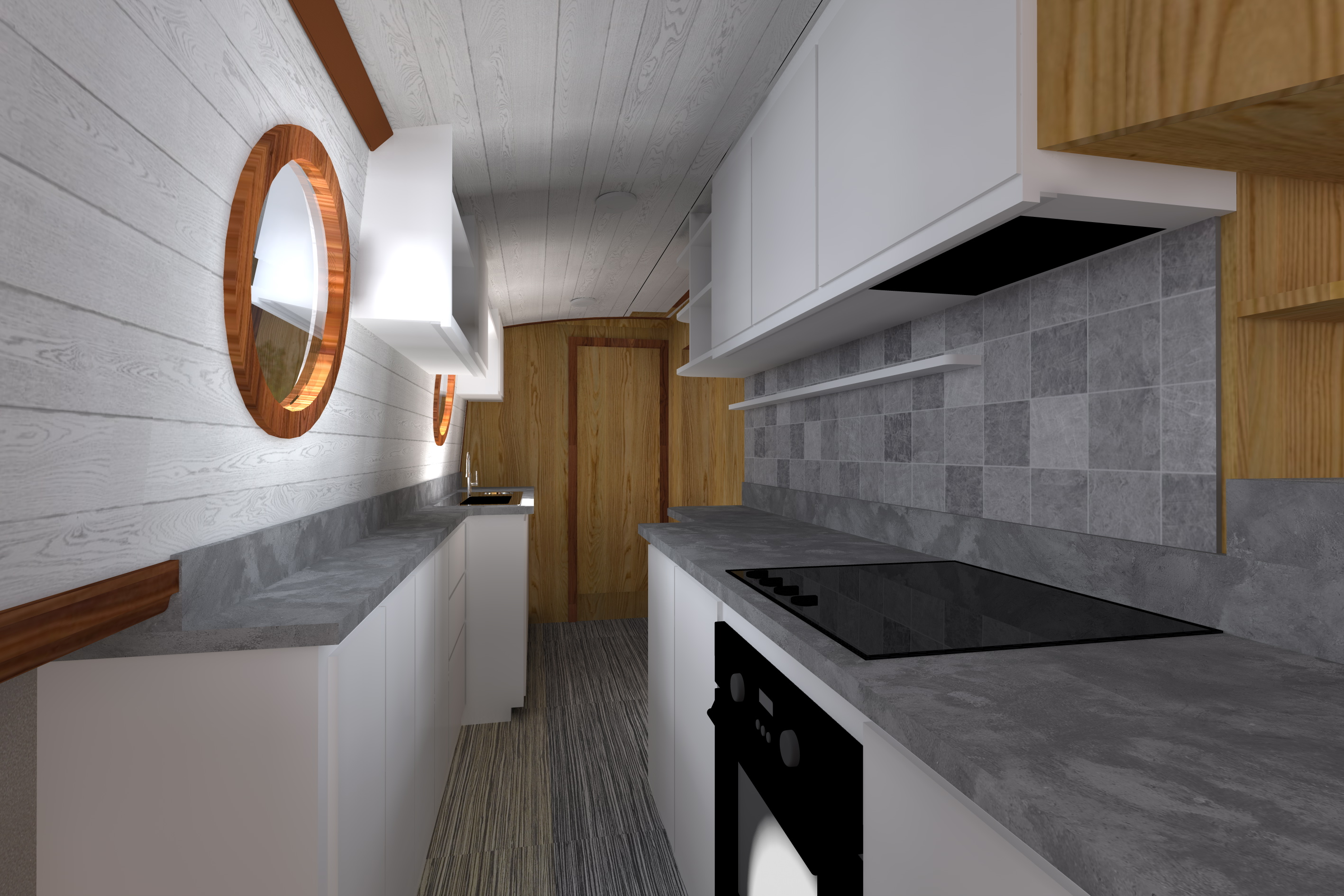 CANAL BOAT TB3 layout VCB-10