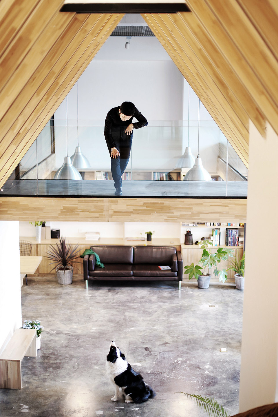 有台阶的屋顶,成都金融中心中的温馨办公室 / 合什建筑设计工作室 -22