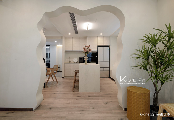 45万元二居122平米装修案例·效果图  日系·美作-11