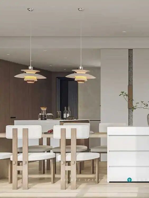 OriginalDesign|作品赏析|润府143平竖厅，原木与大白墙的碰撞，藏着收纳与美学的双重惊喜-59