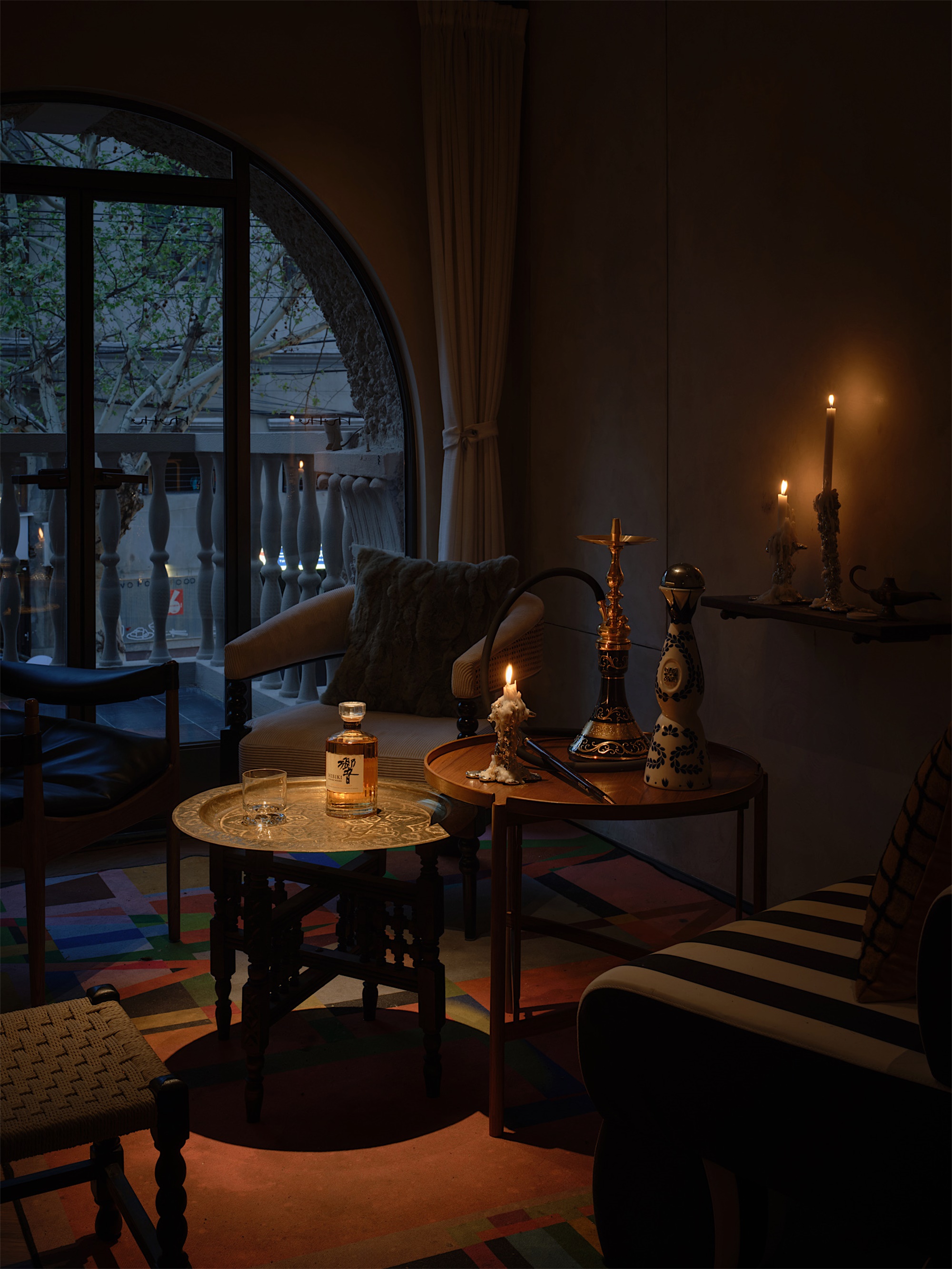 呼呼 HuHu ShiSha Bar丨中国武汉丨YaoDesign耀设计,JISO极所设计,Glowho光河照明设计-75