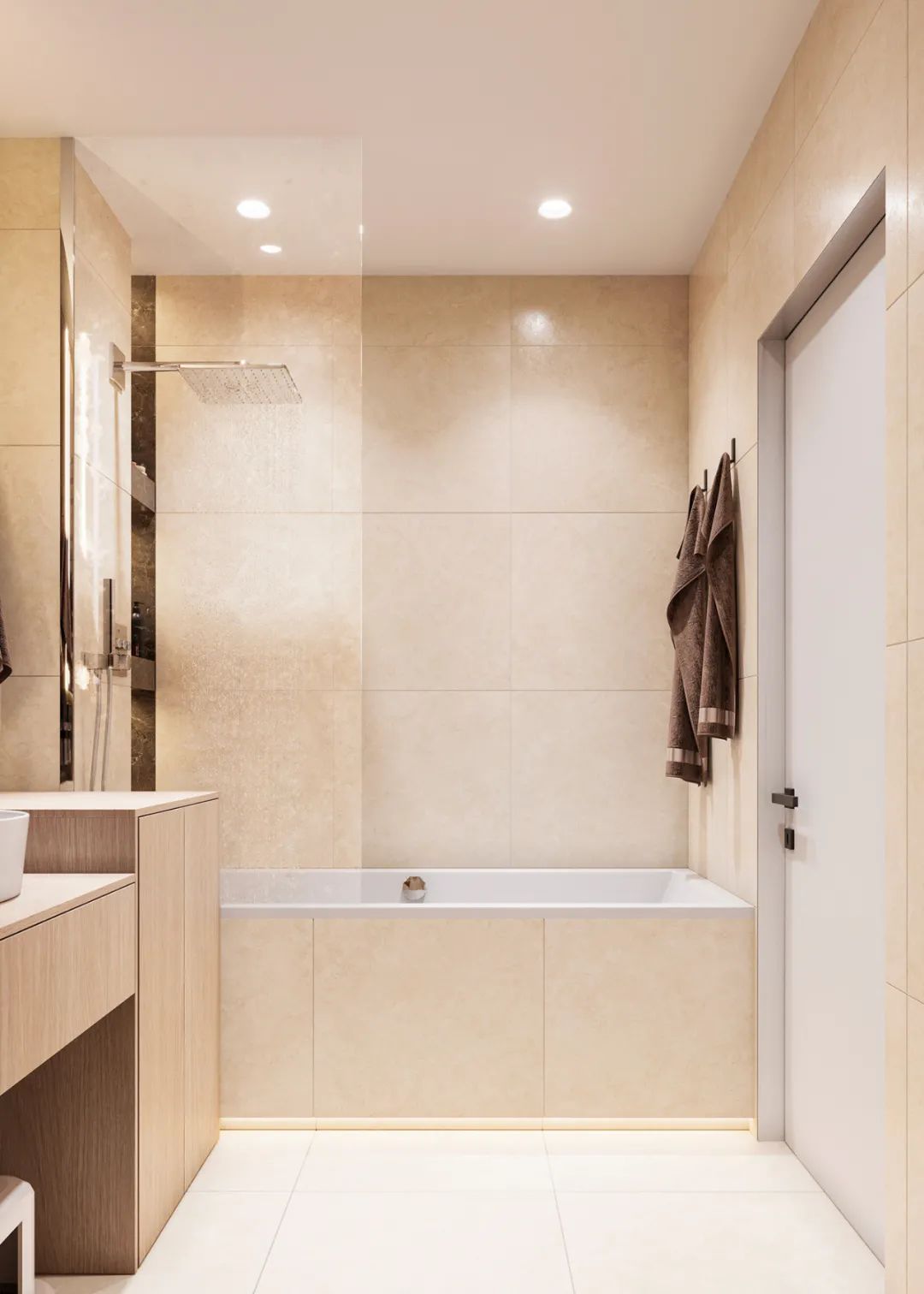 巴塞罗那 95㎡温暖柔和两居室丨西班牙巴塞罗那丨NOVOSAD ARCHITECTS-21