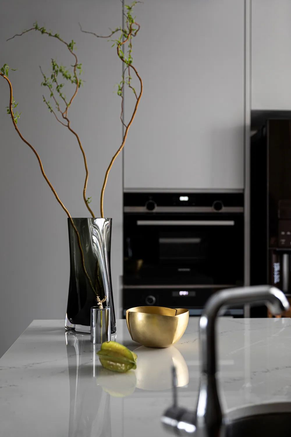 黑白灰的现代简约之家丨中国杭州丨意墅空间设计-27