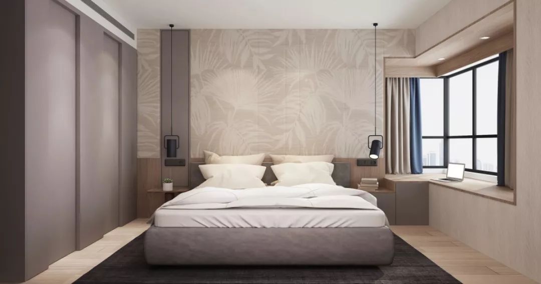 温馨江阴家庭,原木暖灰构生活温度-38