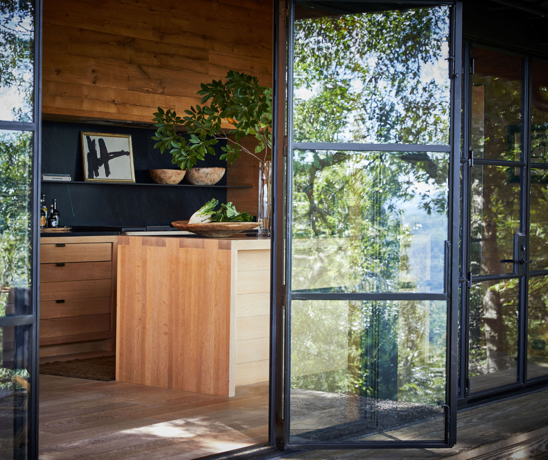 Betsy’s Cabin 私人木制小屋丨美国北卡罗来纳丨Paul Bates Architects-11