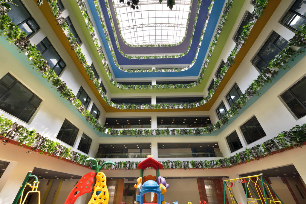 印度加尔各答某学校外立面及室内设计项目丨Abin Design Studio-42