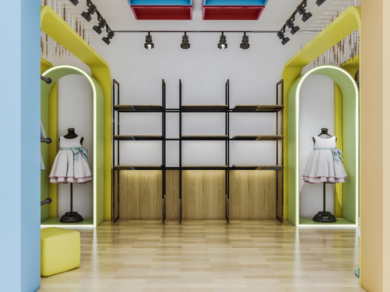 modern brand design for kids wear-3