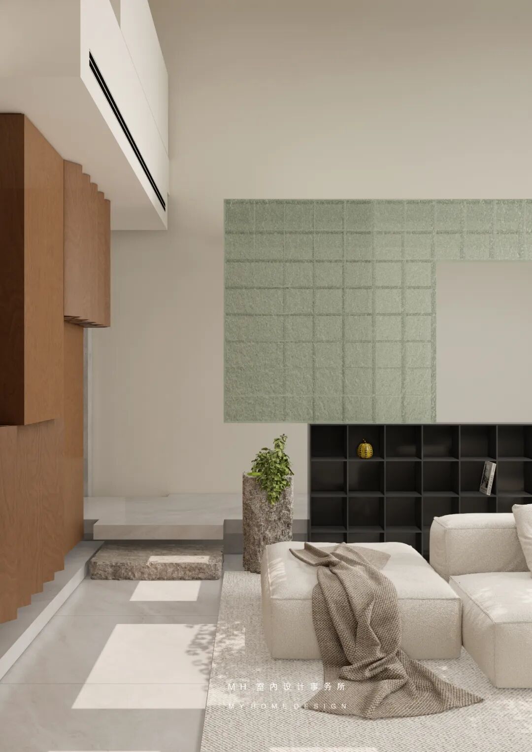 【首发】MH设计新作：自由·归属▏当代豪宅的极简艺术，让生活更有腔调-148
