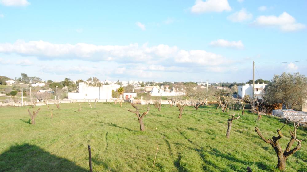 阿普利亚山丘上的现代建筑 | 白色体积与土地曲线完美融合-10