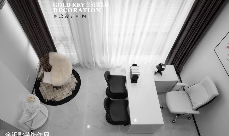 港龙尚层现代风设计 打造空灵空间-23