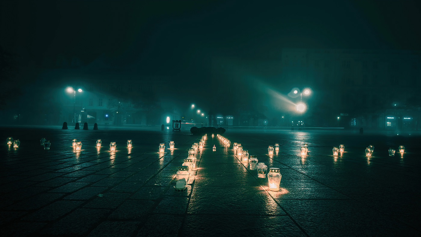 Krakow in the fog II-7