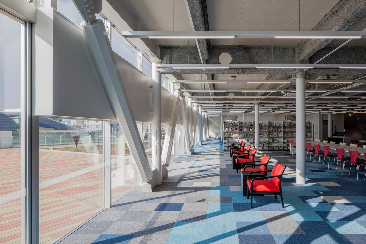 三上建筑事务所丨福冈 Librio行桥 图书馆 建筑设计 丨中国日本-36