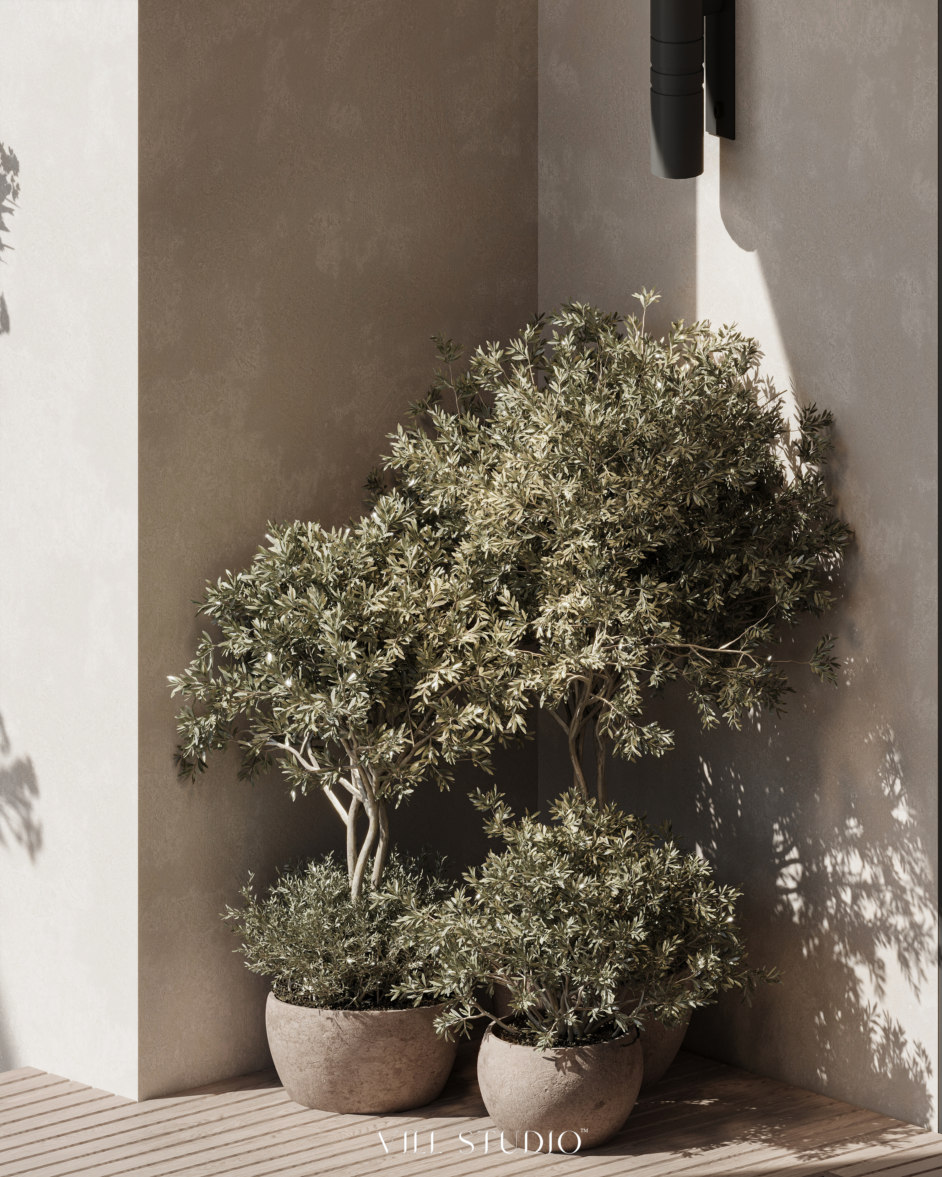 VILLA BACKYARD LANDSCAPE DESIGN | KSA-11