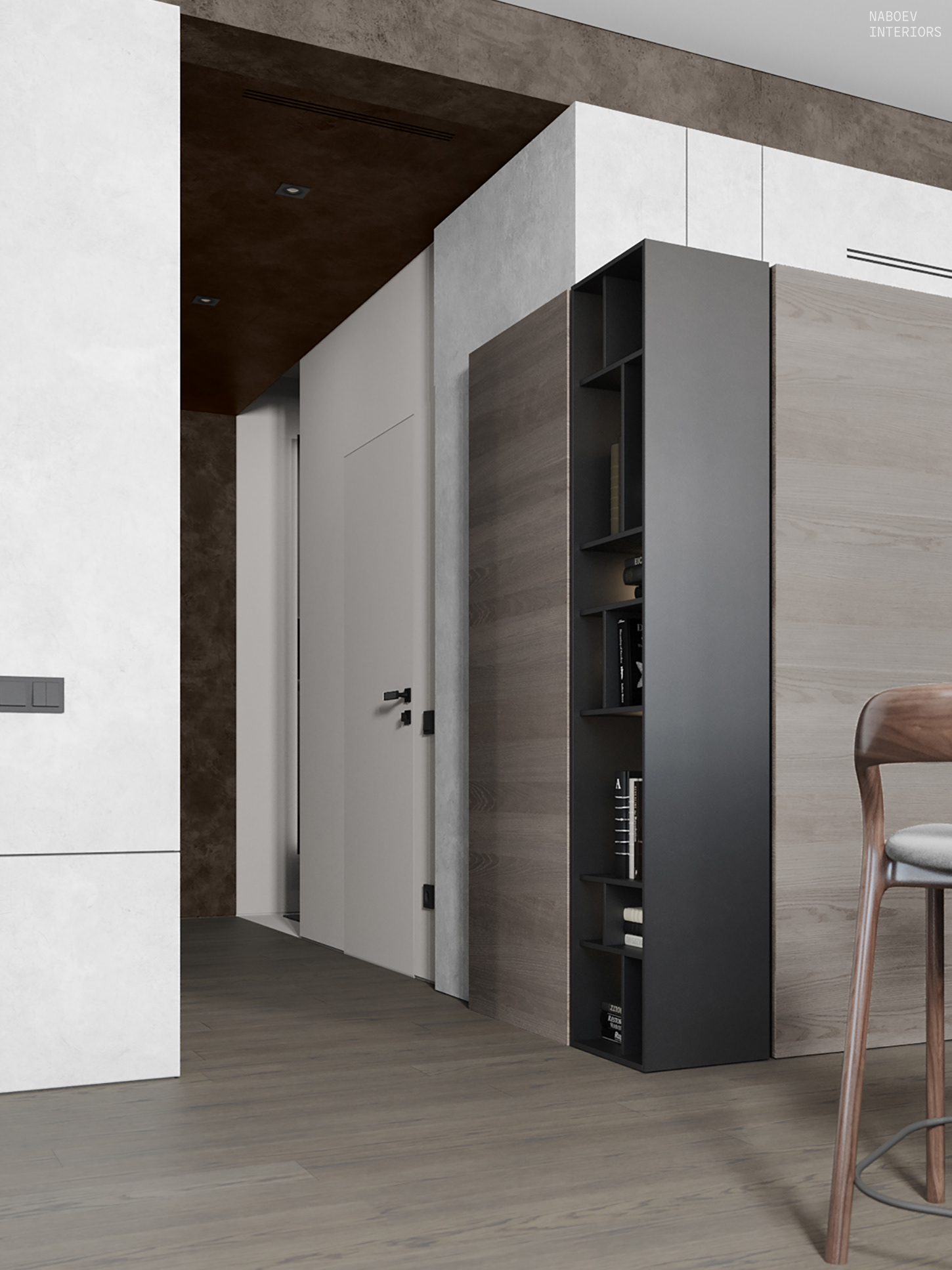 ЖК «Румянцевопарк» 公寓室内设计丨Набоев Д.А.-10