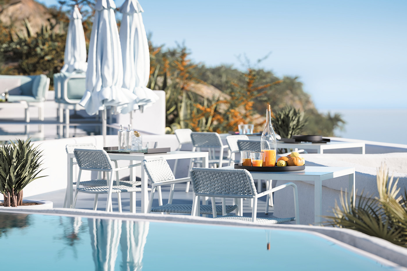 阳光下的梦幻圣托里尼-1