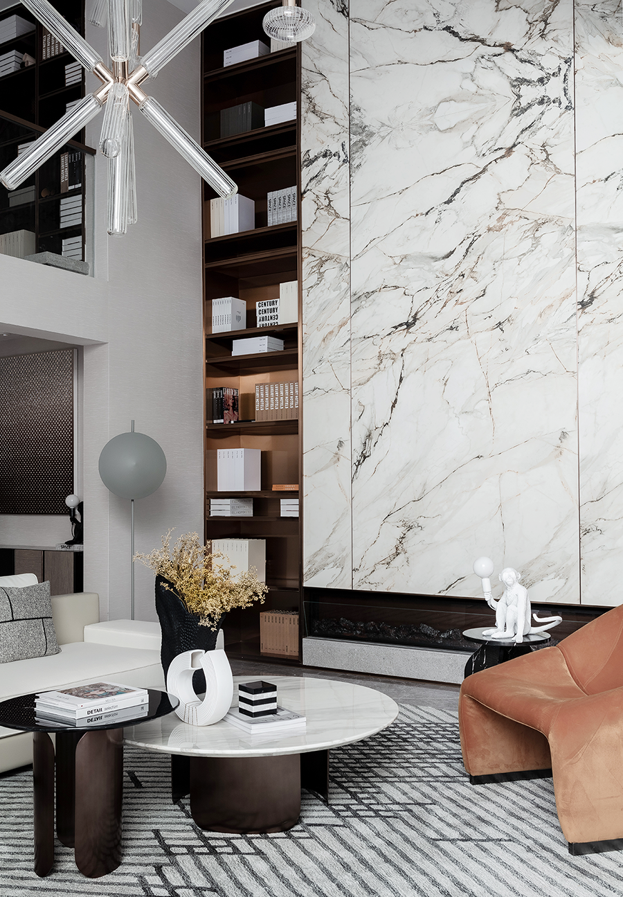 现代城市别院 | 简约几何与激情色彩的完美融合-30