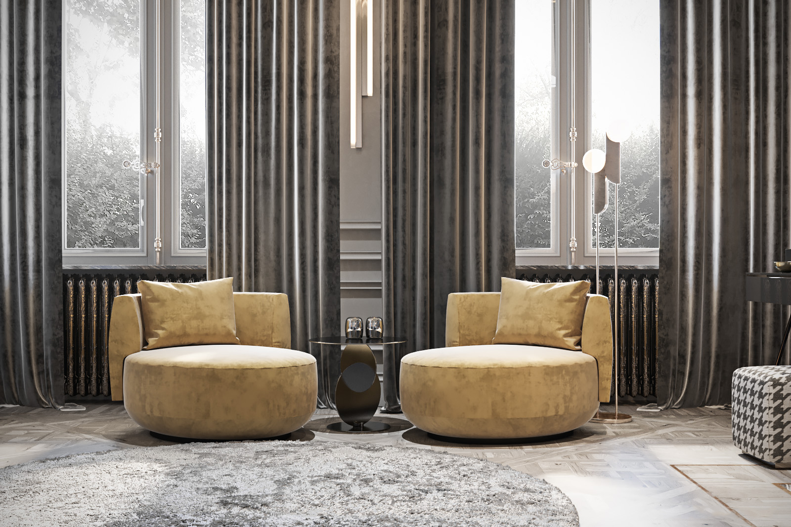 巴黎住宅设计丨法国巴黎-38