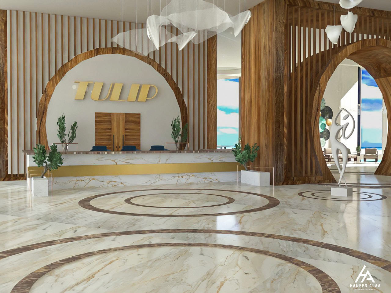 郁金香酒店设计丨马尔代夫丨Haneen Alaa-6