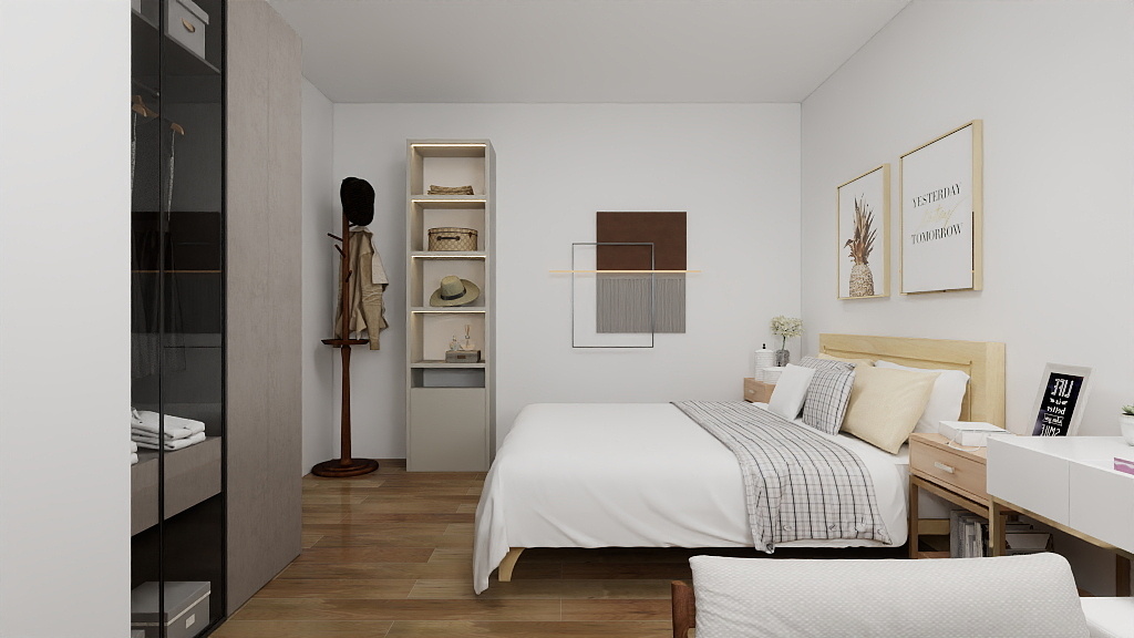 现代风全屋效果图-12