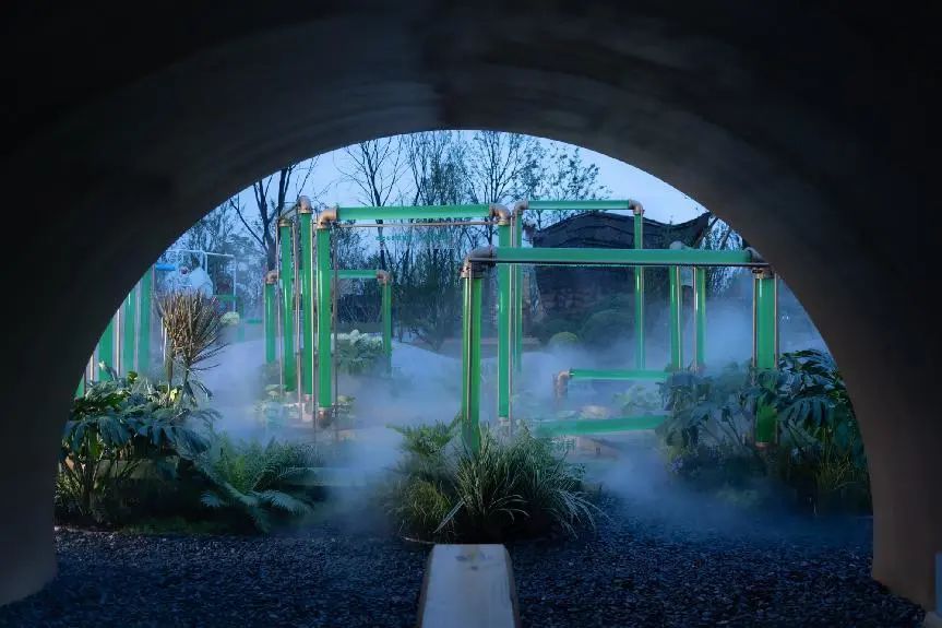 微藻实验花园：景观设计中的绿色新篇章-67