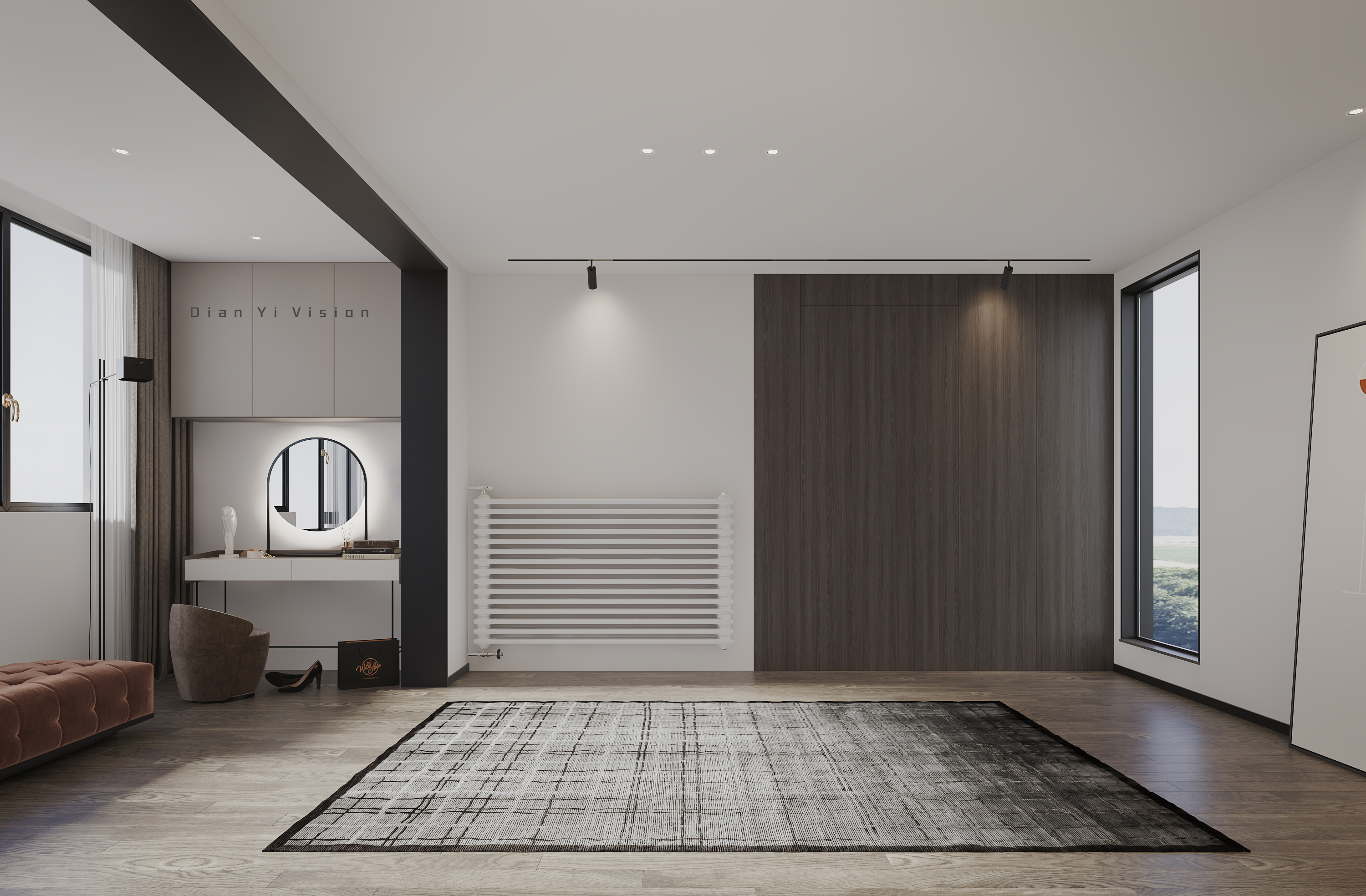 现代简约风平层设计-39