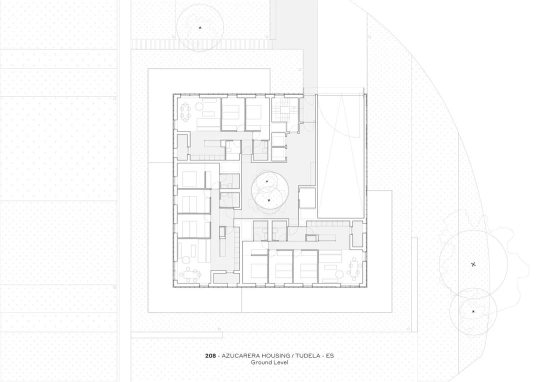 AZUCARERA公寓楼：回应地景的零能耗集体住宅-50