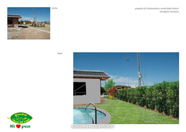 双户住宅花园项目丨GIARDINI Valle dei Fiori-20