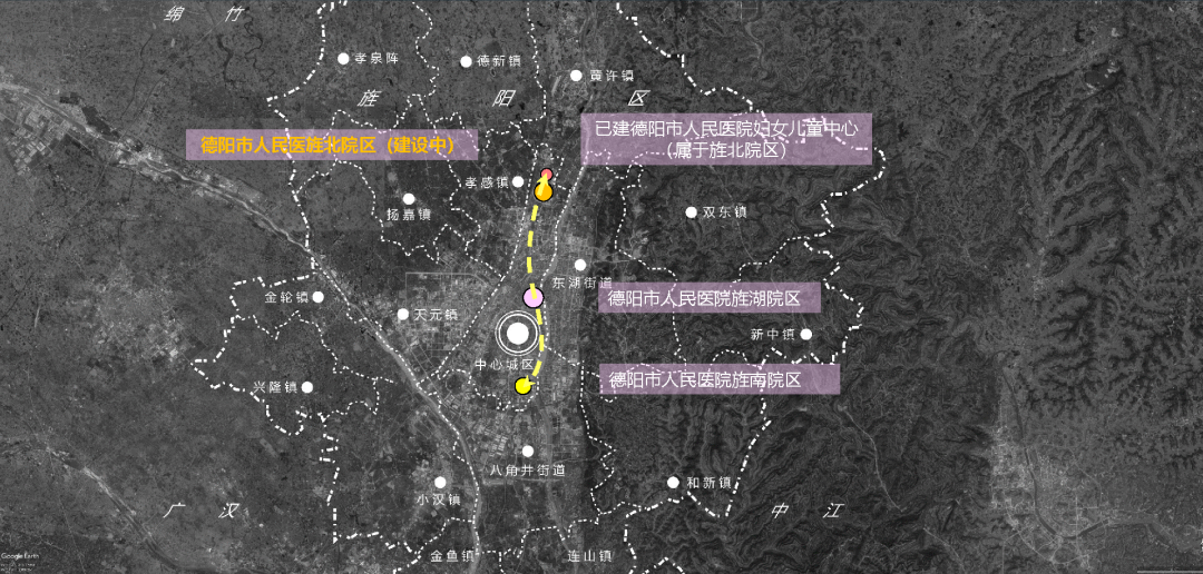 德阳医院规划方案设计丨中国德阳丨中建西南院-14