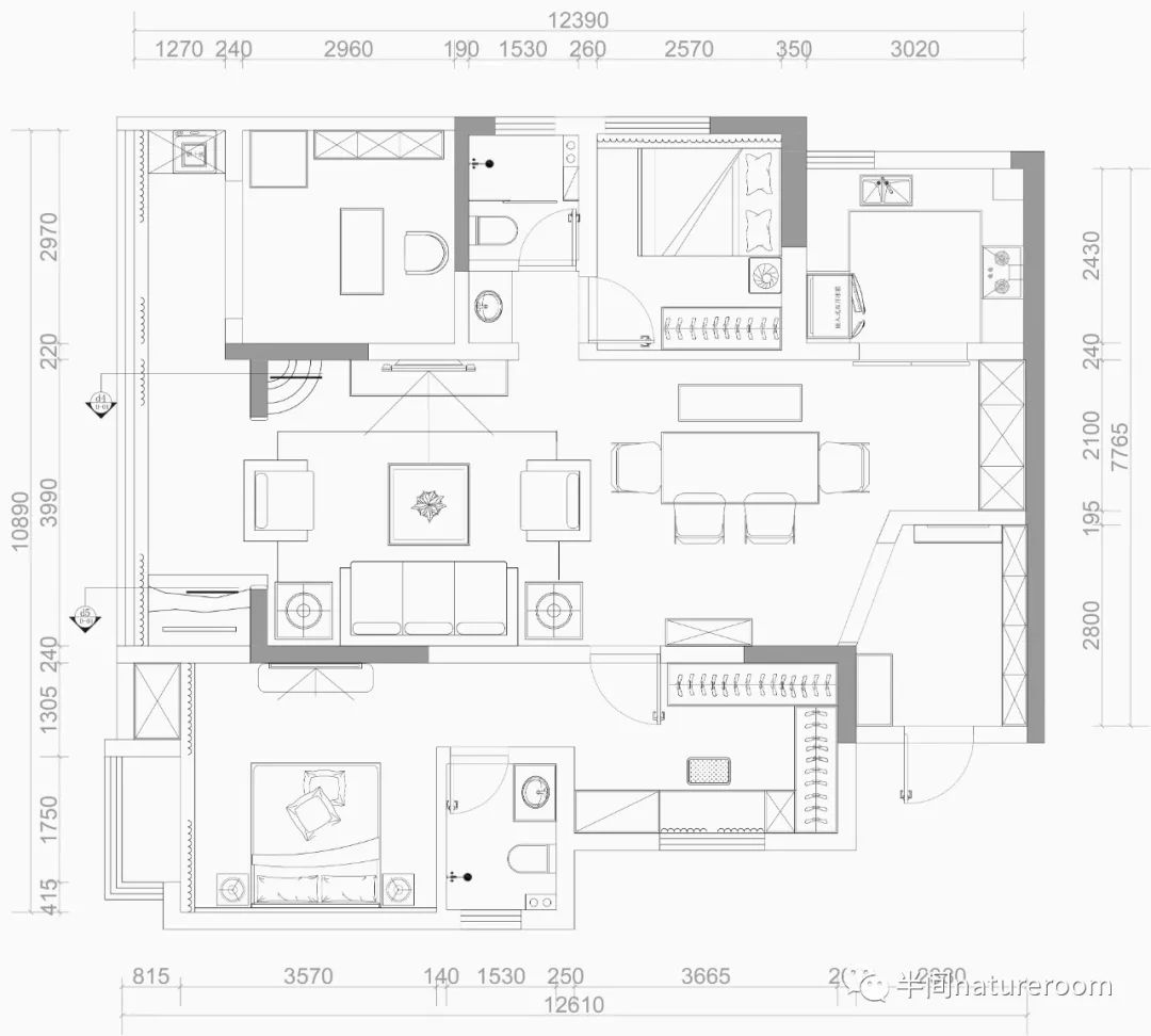 曲线与直线的碰撞 · 贵阳半岛国际的半间设计丨中国贵阳丨上海半间设计贵阳分公司-14