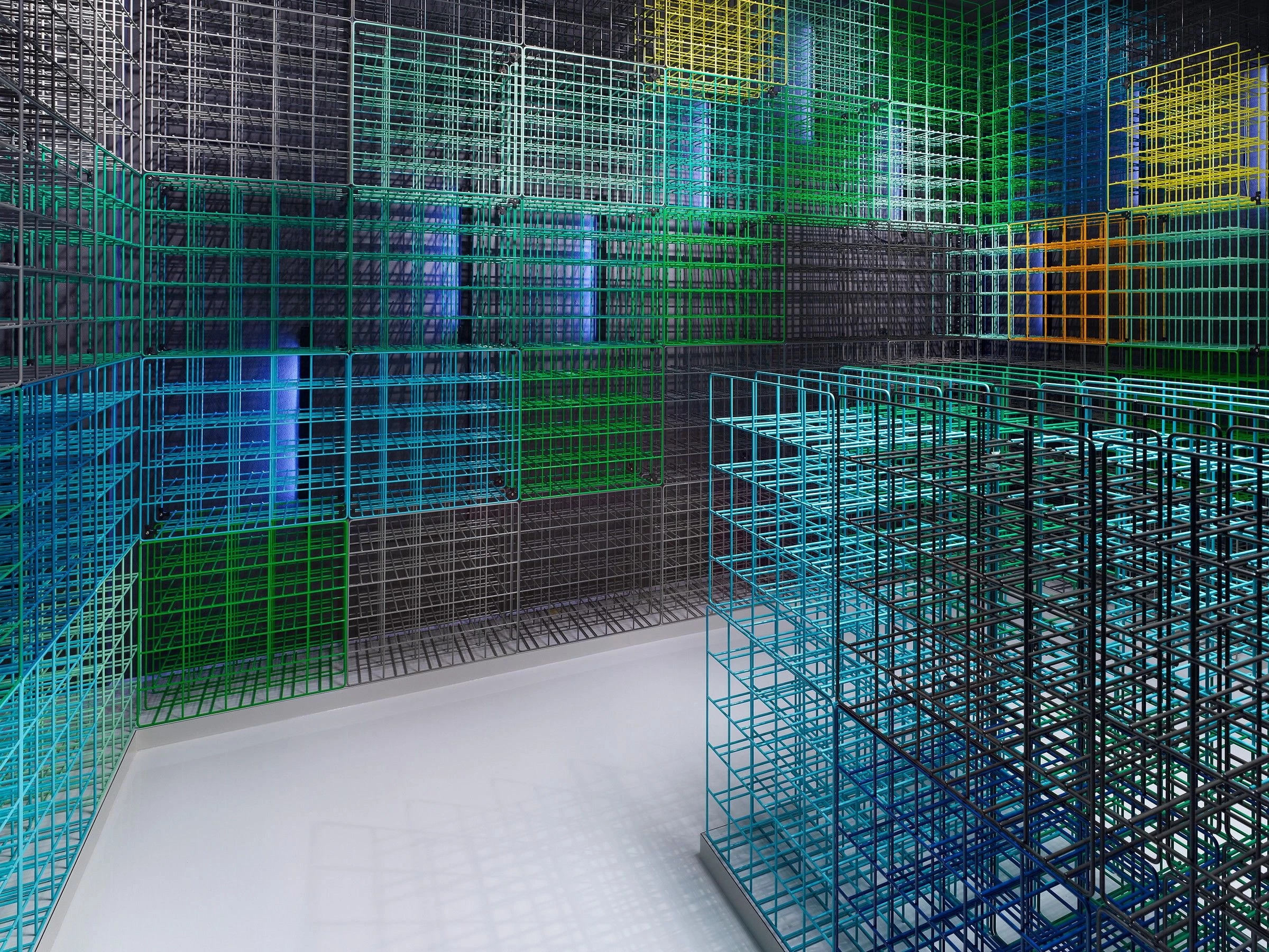 德国现代葡萄酒商店,"网格"创新展示方式-31