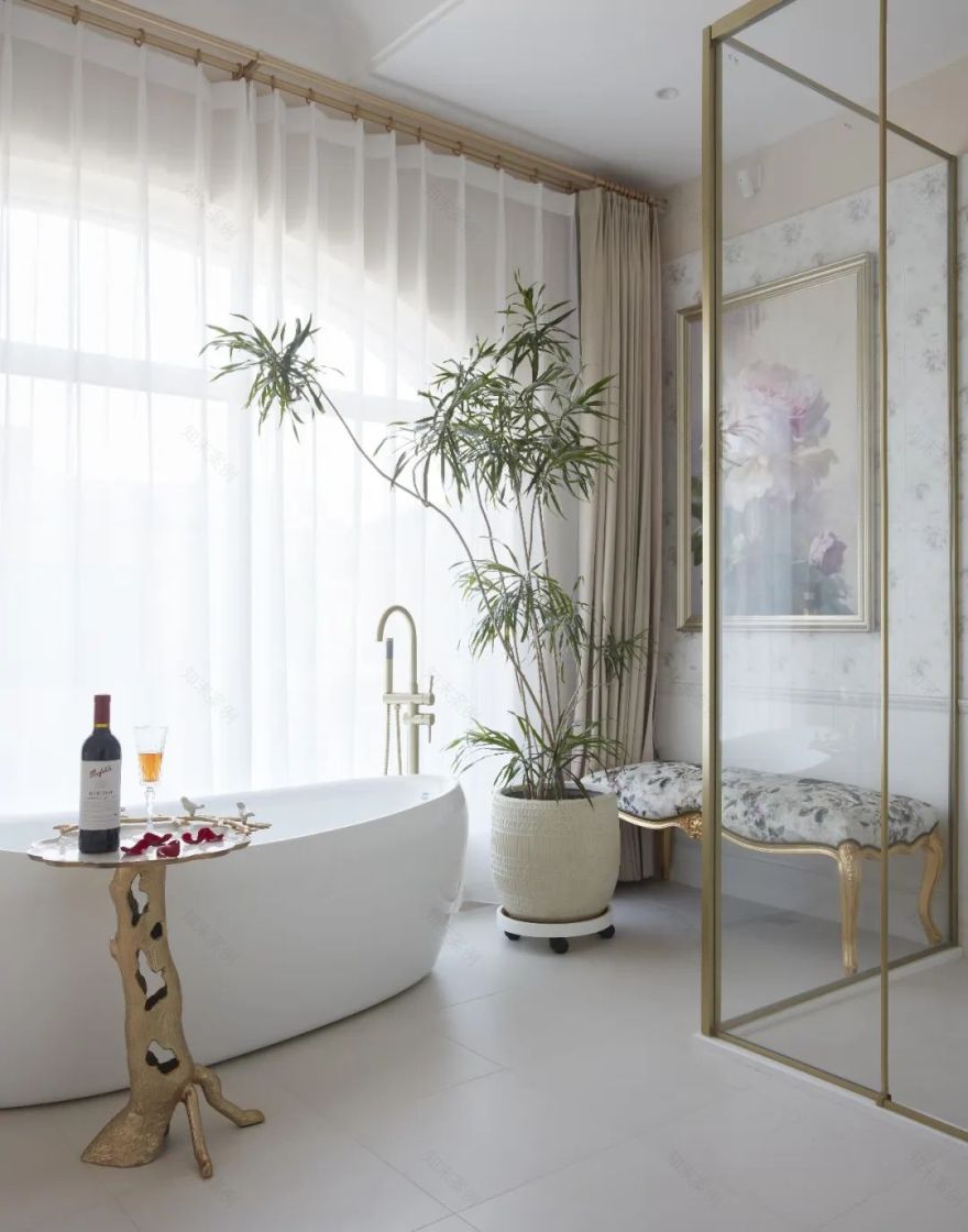 尚层V8实景 | 1000㎡法式柔情独栋别墅,色彩与生活的交响曲-30