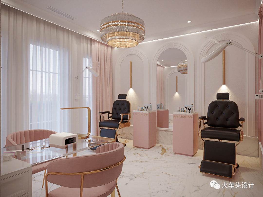 2021 最新休闲美容美发美甲店设计大赏-22