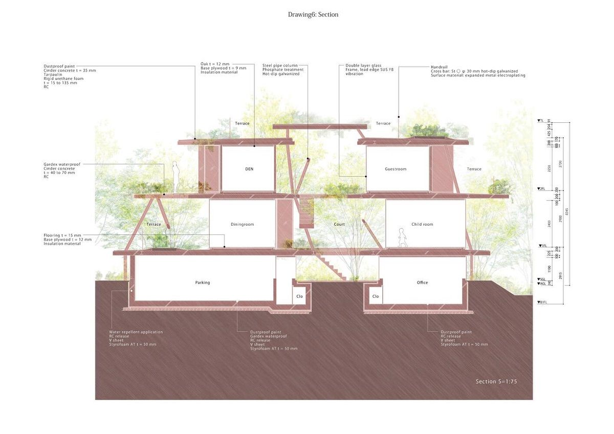 风与光的自然共生之家 · 地球屋（Earth House）-28