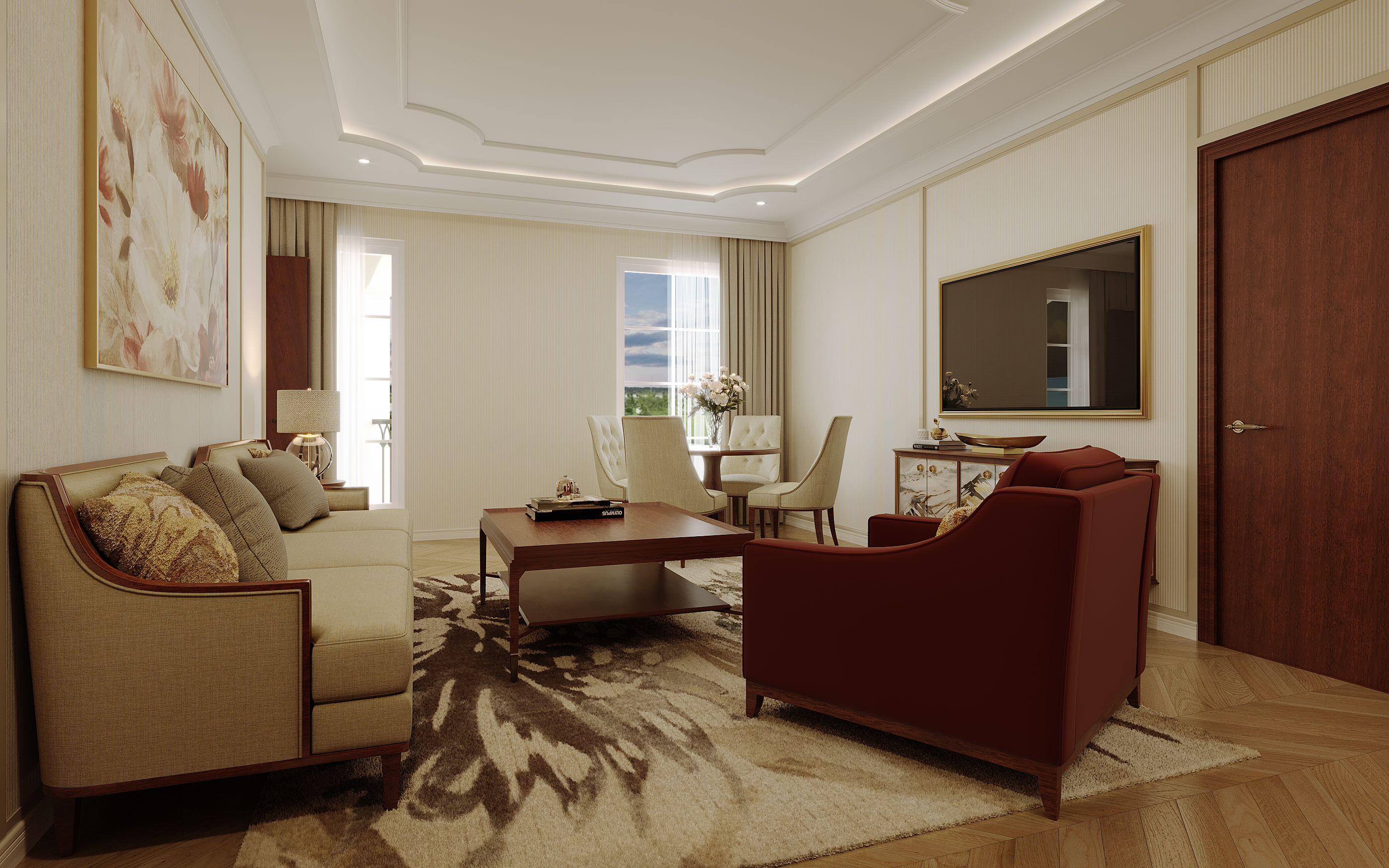 套房酒店客房-3