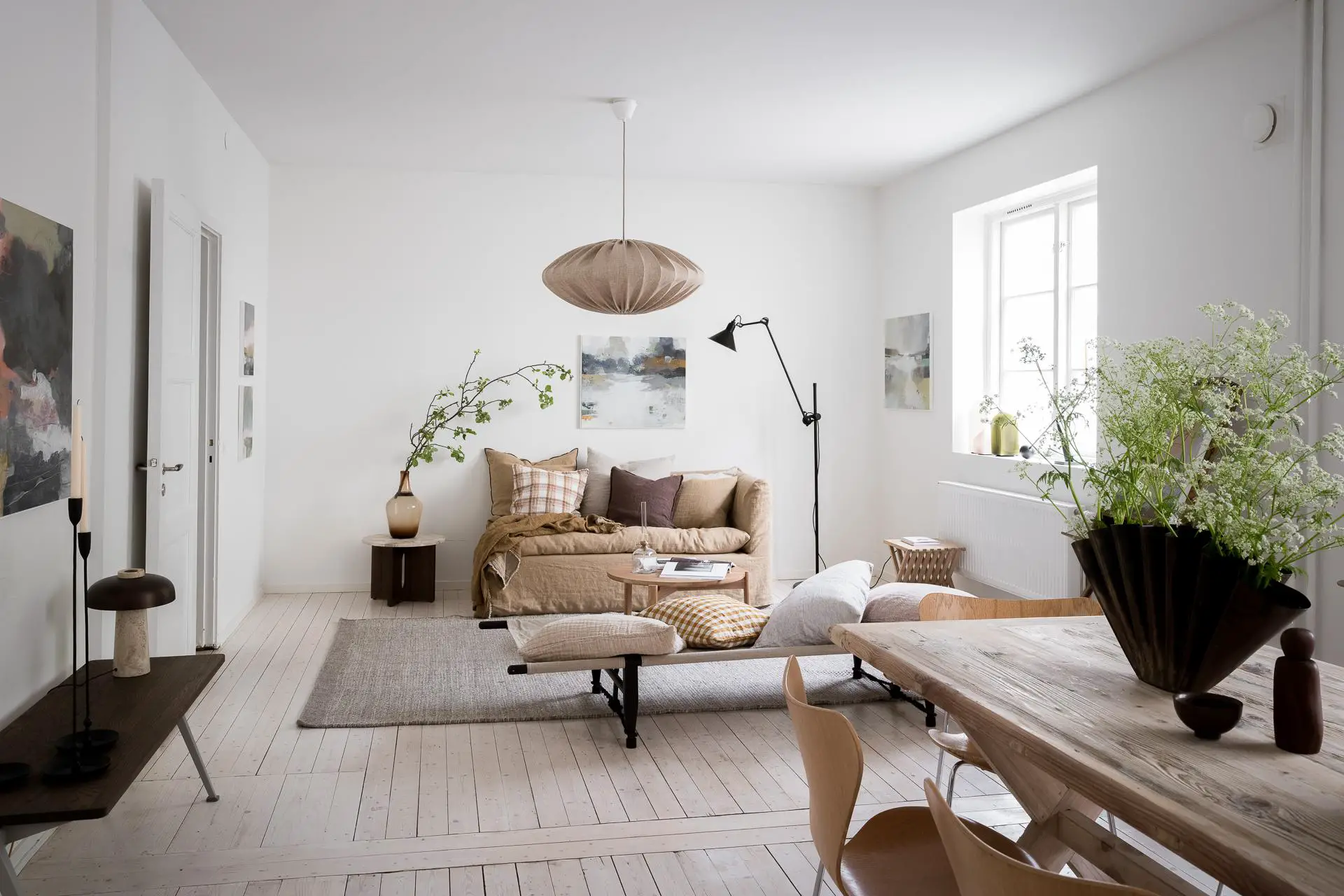 30 年代瑞典风格公寓 | 现代与柔和的完美融合-8