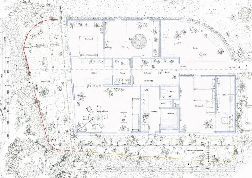 日本乡村热带植物农场住宅丨日本爱知丨11 建筑事务所-16