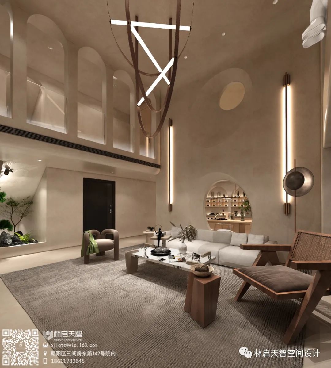 城建国誉府私人住宅丨林启天智(北京)建筑工程设计有限责任公司-3