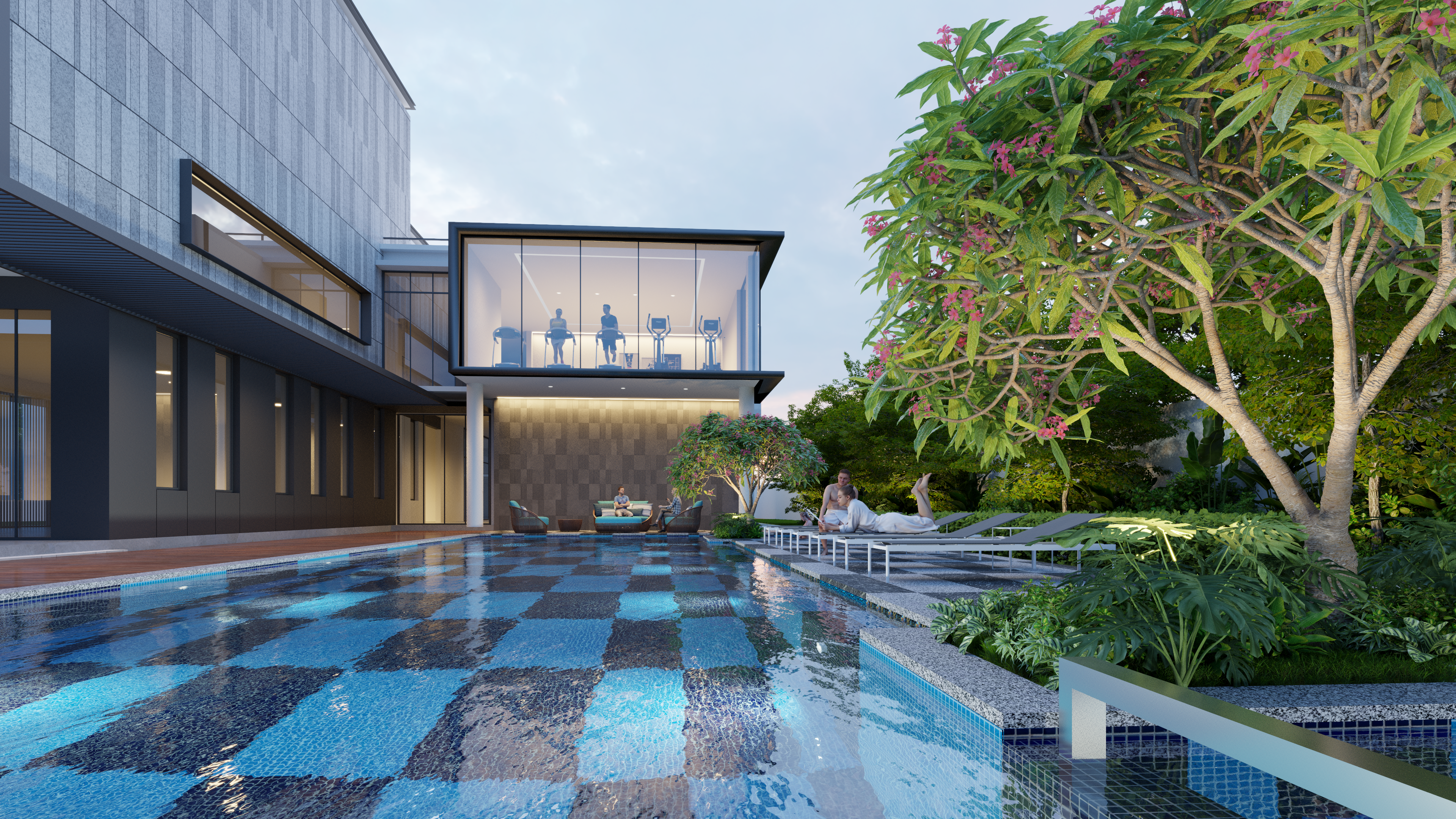 Pool Landscape design-1