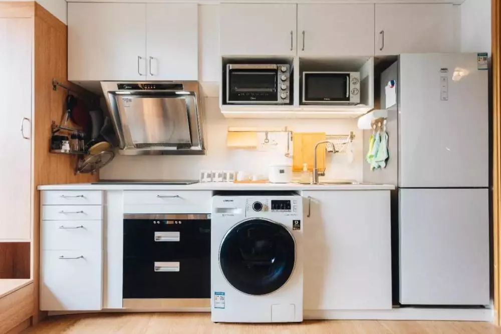 35㎡小户型逆袭 | 一室四用，浴缸、开放式厨房、衣帽间、榻榻米全都有-53