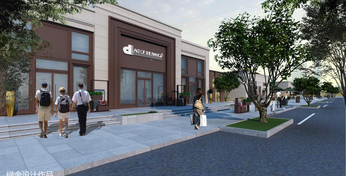 西安高科朗山商业街-4