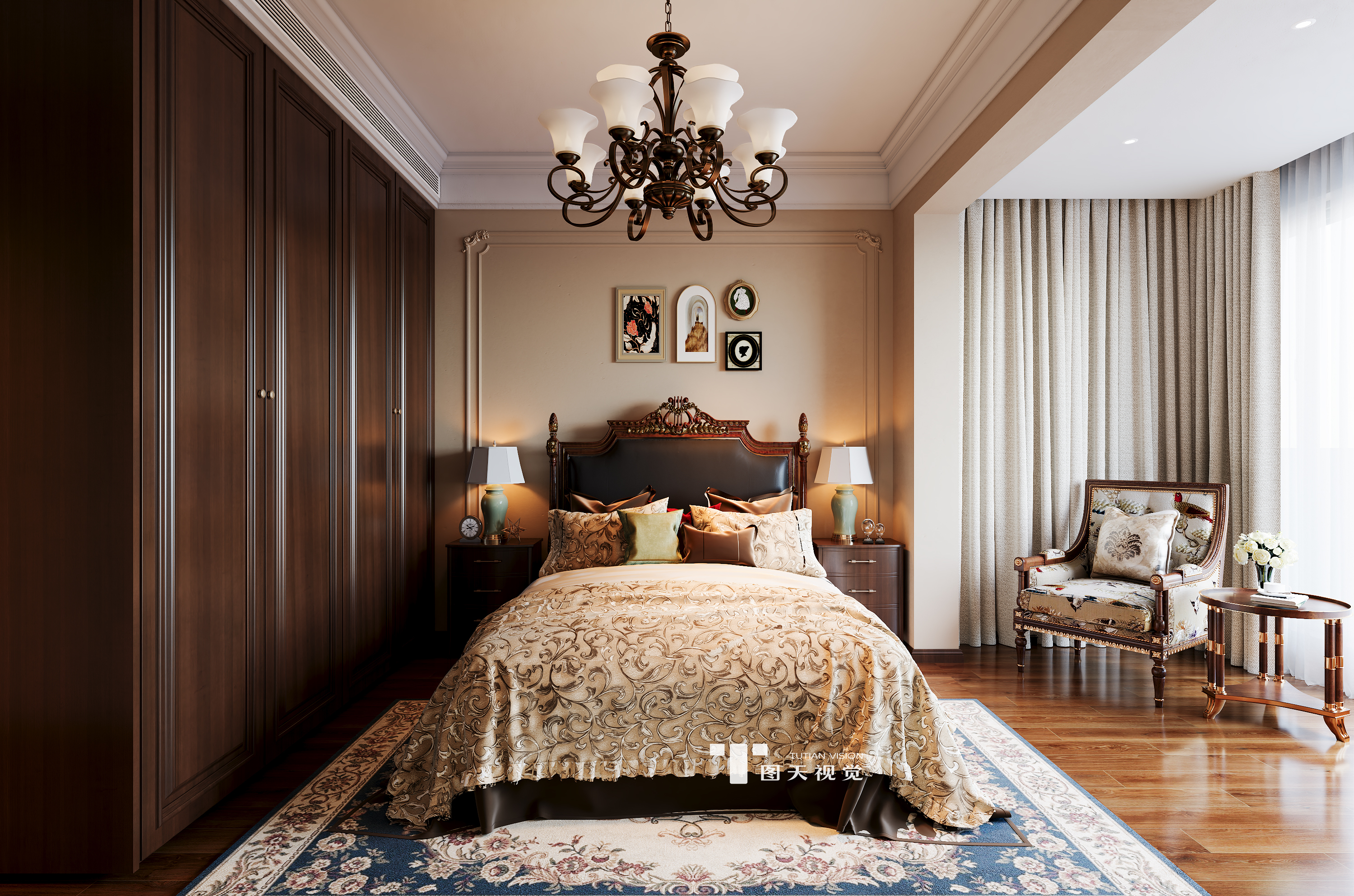 美式老钱风别墅|藏不住的优雅仪式感-3