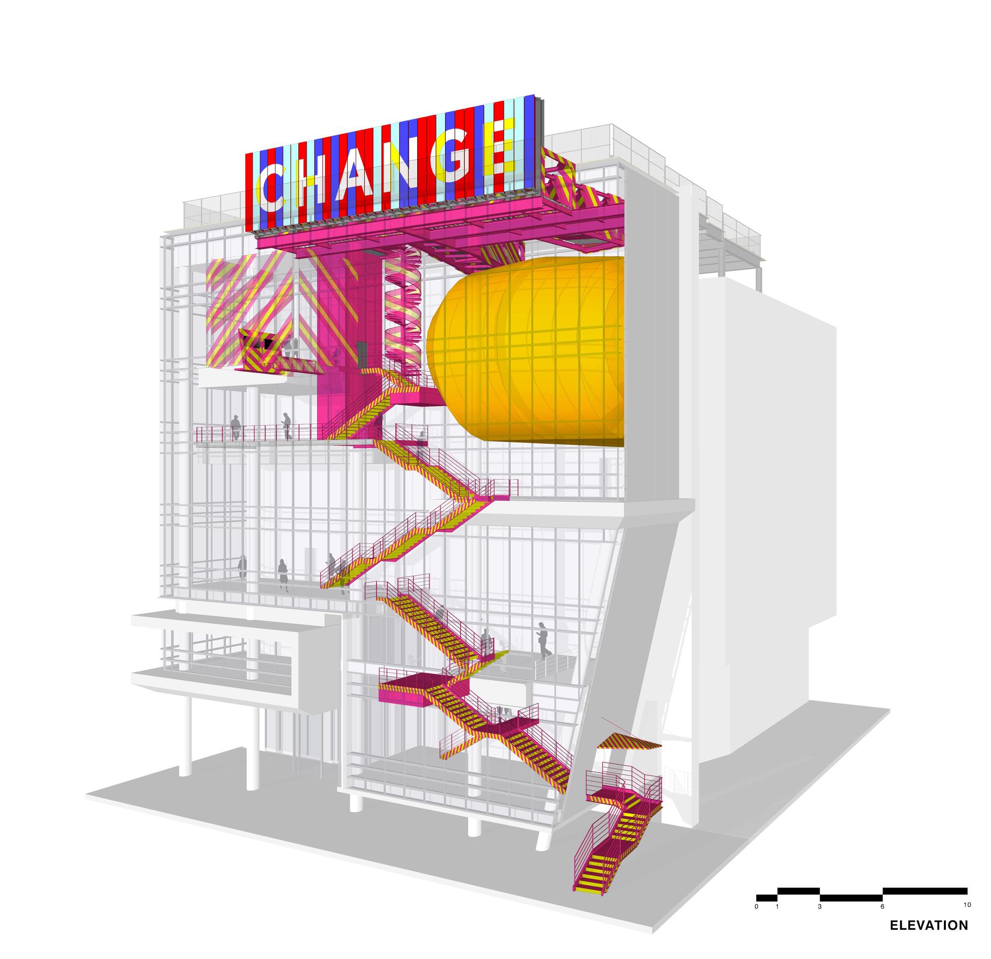 韩国光州“自主建筑”装置艺术-4