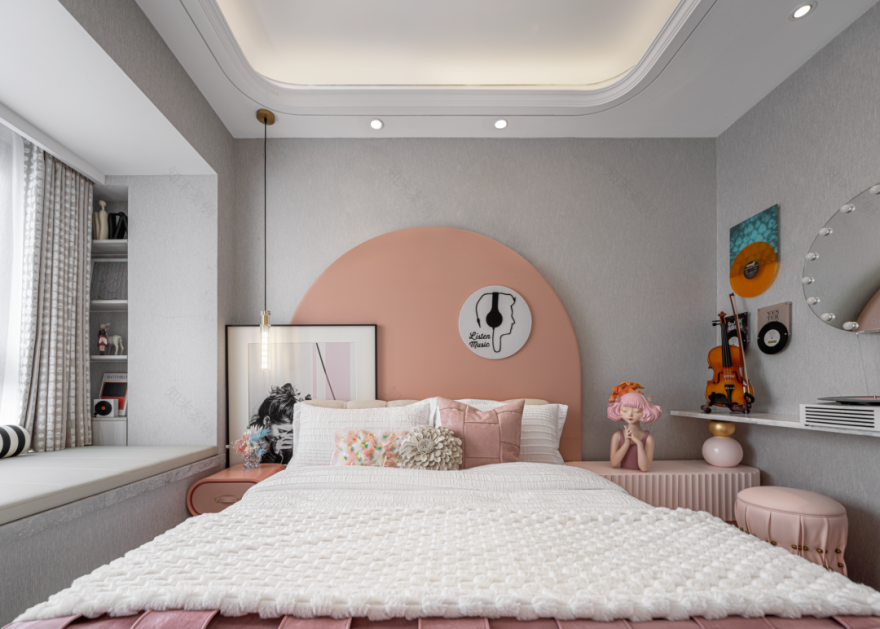 香奈儿风尚 · 苏州太仓湖语颂下叠样板间丨中国苏州丨元禾大千(软装),矩阵上海设计中心(硬装)-35