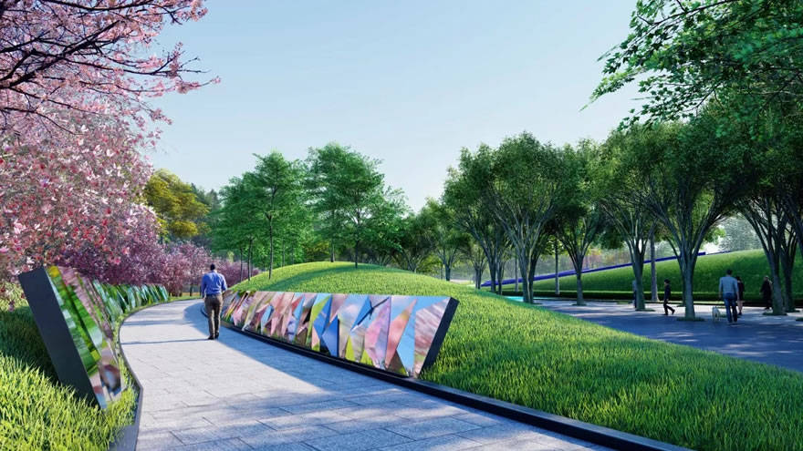 盐城综合交通枢纽景观设计-48