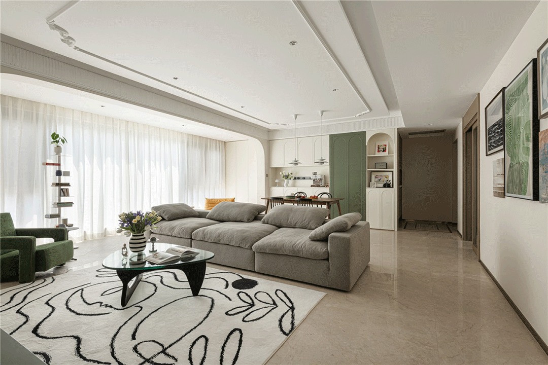 奶油小法式的浪漫丨尚舍家设计-30