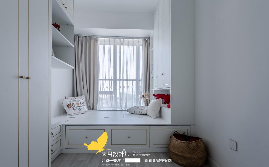 95 平米轻奢风格少女系家居,金属绿植打造甜蜜空间-30